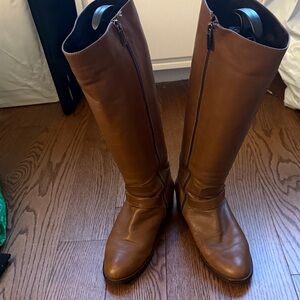 Aquatalia Brown Riding Boots